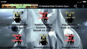 0%0% found this document useful, mark this document as useful. 10 Sahabat Nabi Dijamin Syurga Pour Android Telechargez L Apk