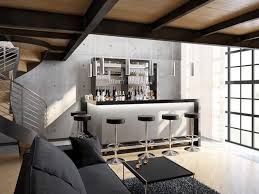 Bar mit gemütlichen sofas welche sich für ein schönen abend mit einem partner/in anbieten. Wohnzimmerbars Ullmann Hausbars