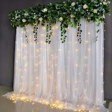 Gorgeous Wedding Backdrop Decor Ideas For Beautiful Ceremony Diy Wedding Backdrop Tulle Backdrop Bridal Shower Photography