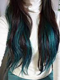 Colored Hair Teal Hair Hair Styles Green Hair
