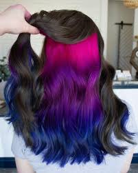 Blonde hair is also a good base for highlights. 33 Peekaboo Highlights For Fun Edgy Women Photo Ideas