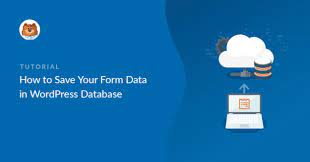 Anda tak perlu lagi mengkustomisasikan sejumlah . How To Save Your Form Data In Wordpress Database With A Plugin