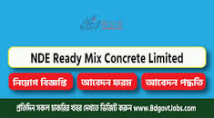 NDE Ready Mix Concrete Limited Job Circular 2023 - BD Govt Jobs