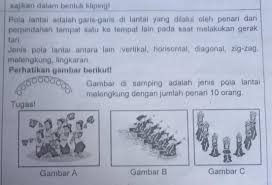 Pengertian dari pola lantai brainly co id ada pola lantai melingkar pola lantai vertikal pola lantai horizontal dan pola lantai diagonal berikut akan kakak jelaskan jenis jenis pola lantai tersebut beserta contoh tariannya pola lantai melingkar pola lantai melingkar adalah pola yang. Sebutkan Nama Tarian Asal Daerah Dan Jenis Pola Lantai Masing Masing Tari Pada Gambar Di Atas Brainly Co Id