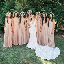 Modern Hollywood Glam Wedding Pastel Bridesmaid Dresses Hollywood Glam Wedding Glam Bridesmaid