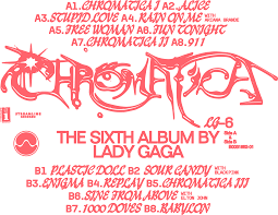 I've listened this clear vinyl version and i think each song is wonderful. Lady Gaga Chromatica