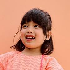 Gebreide trui in lila grove brei Ella Italia