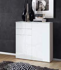 Kommode atlanta weiß/weiß hochglanz, ca. Wohnzimmer Highboard Sienna Kommode