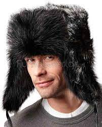 Black Beaver Full Fur Russian Hat For Men Russian Hat Fur Hat Men Hat For Man