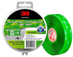 3m Vhb Cinta Doble Contacto 4910 Transparente 19 Mm X 5 M 12 Ro X Ca