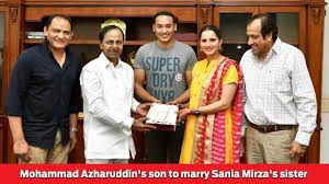 Mohammad Azharuddin S Son To Marry Sania Mirza S Sister On December 12 In Hyderabad The New Indian Express Tennis star sania mirza's sister tied the knot with former indian men's cricket team captain mohammad azharuddin's son asad on wednesday and the bride and anam and asad's marriage was confirmed to the news by sania in an interview, where she also stated that the two have also been on anam's. mohammad azharuddin s son to marry