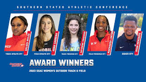 2023 SSAC Women's Outdoor T&F Award Winners Announced