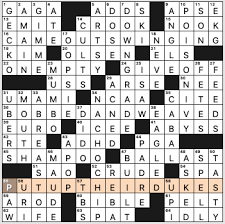 Damian lillard scored 19 points and johnson added 15 in. Tuesday December 10 2019 Diary Of A Crossword Fiend