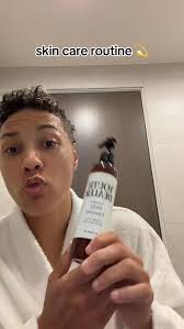 Cuz we an exfoliating typa b*tch these days 😋 #skincare #routine