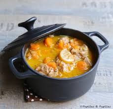 Saute De Veau Aux Carottes Et Au Citron Confit Recette Saute De Veau Veau Aux Carottes Recettes De Cuisine
