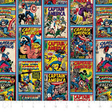 We did not find results for: Marvel Comics Captain America Comic Strip Fabric