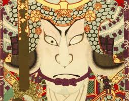 Detail From Toyohara Kunichika S Rough Wooden Statue Of Minister Kiyomasa Nakamura Shikan Iv As Warrior Satō Kiyomasa M Japanese Art Woodblock Print Pulp Art