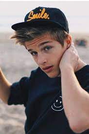 Short mohawk for natural hair. Cute Guy With Brown Hair And Blue Eyes Blonde Guys Cute Blonde Boys Blonde Boys