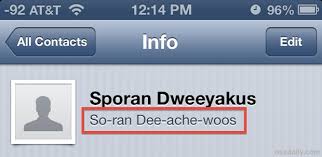 Add Phonetic Spelling To Contact Names To Improve Siri S Pronunciation Osxdaily