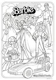 Print coloring of princess barbie and free drawings. Pin On Coloring Pages Vintage