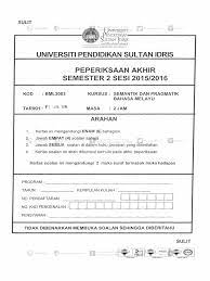 Here i get for you all physics stpm past year questions. Semantik Dan Pragmatik Upsi Soalan Exam