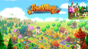 Town Village Farm Build Trade Apk V1 2 4 Mod Gems Coins Https App4share Com Town Village Farm Build Trad Farm Games City Cartoon City Building Game
