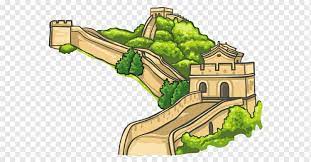 The great wall is the greatest military defense project in the ancient history of the world. China Badaling Great Wall Of China Drawing Cartoon Line Art Bezienswaardigheid Human Badaling Great Wall Of China Drawing Png Pngwing