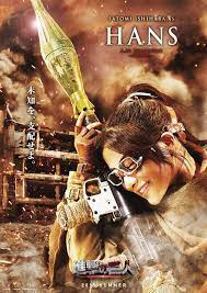 Attack On Titan Shingeki No Kyojin Live Action Movie Poster Hans Attack On Titan Trailer Attack On Titan Live Action