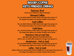 Keto Biggby Options Needed This To Get My Free Birthday Drink Sugar Free Drinks Keto Drink Keto