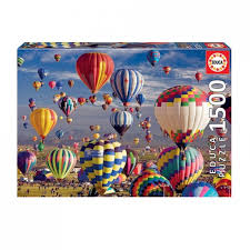 All around the wild and wonderful. Puzzle 1500 Piezas Globos Aerostaticos