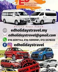 Van untuk di sewa kawasan kota kinabalu. Kereta Sewa Murah Di Kota Kinabalu Dari Rm4 79 Sejam Ed Holidays Travel Car Rental