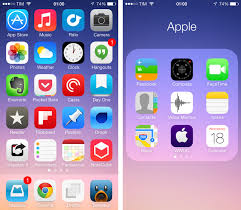 Living With Ios 7 Ios 7 Iphone Apps Apple Mobile