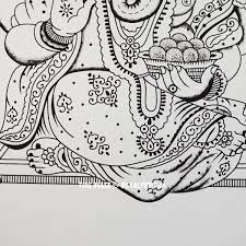 Black White Lord Ganesha Hindu Cotton Indian Tapestry Wall Hanging Royalfurnish Com Lord ganesh, the indian conception: black white lord ganesha hindu cotton indian tapestry wall hanging