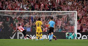 In their last 5 games played outside their stadium away team has recorded 0 victory, 3 in the last five years matches between barcelona and ath bilbao , home has 5 wins, 1. Athletic Bilbao 1 0 Barcelona Report Aritz Aduriz Stunner Condemns Champions To Shock Opening Day Defeat Mirror Online