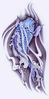 Blue Koi Koi Fish Colors Koi Tattoo Blue Koi