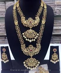 Imitation Wedding Jewellery Set From Swarnakshi South India Jewels Bridal Fashion Jewelry Bridal Jewelry Collection Winter Bridal Jewelry