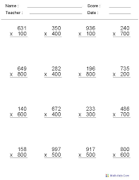 multiplication worksheets dynamically created multiplication worksheets for teachers multiplication worksheets math worksheets mathematics worksheets