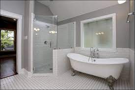 Bathroom With Clawfoot Tub And Separate Shower Clawfoot Tub Bathtub Remodel Tub Remodel
