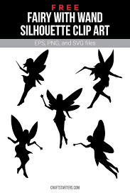 You are free to edit, distribute and use the images for unlimited commercial purposes without asking permission. Free Fairy With Wand Silhouette Clip Art Fairy Stencil Silhouette Clip Art Fairy Silhouette