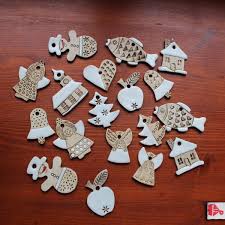 Keramicke Vanocni Ozdoby Velka Sada V Jednoduchosti Je Krasa Jemne Ozdobicky Na Vanocni Strome Christmas Decorations Air Dry Clay Projects