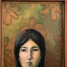 Joan Dodge Sewall Signed Portrait Painting