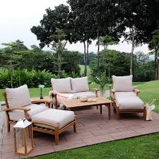 Birch Lane Patio Furniture Birch Lane Heritage Summerton 7 Piece Teak Sofa Seating Group With Cushions Reviews Birch Lan Backyard Furniture Teak Patio Furniture Pool Patio Furniture