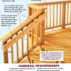 Railing height is measured from the top of the deck surface to the top of the deck rail. 3