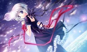 Maybe you would like to learn more about one of these? Anime Sad Girl Cute Moon Red Ribbon Black Dress Sad Hd Wallpaper Peakpx