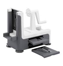 Paderno world cuisine turning slicer a portable vegetable slicer: Lurch Turning Slicer Spiralizer In Grey White 20 X 15 X 10 Cm Buy Online In Andorra At Andorra Desertcart Com Productid 64605064