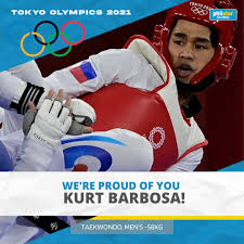 Filipino taekwondo jin kurt barbosa concluded his olympic campaign as his round of 16 opponent, south korea's jang jun, failed to reach the finals of the men's 58kg event in the tokyo olympics. P6x2anm9aycqmm