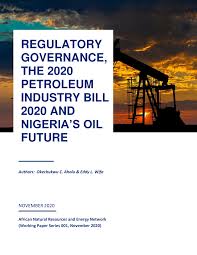 Establishment of the nigerian upstream regulatory commission 5. Pdf Regulatory Governance The Petroleum Industry Bill 2020 And Nigeria S Oil Future