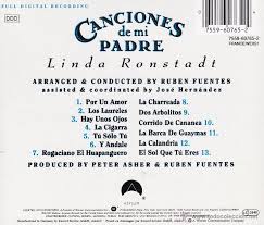 Lyrics as performed by linda ronstadt. Linda Ronstadt Canciones De Mi Padre Cd Buy Music Cds Of Other Styles At Todocoleccion 43235187