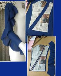 cok guzel bir kol modeli volan detayi olan herseye zaafim var sew sewing pattern sewi moda dikis dikis elbise dikis rehberleri