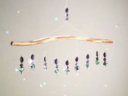 Sun Catcher Mobile Beaded Ceiling Hanging Suncatcher Lightcatcher Purple Beads Girls Room Wall Window Decor Baby Ceiling Hanging Baby Nursery Art House Gifts